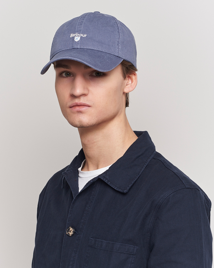 Herr | Best of British | Barbour Lifestyle | Cascade Sports Cap Washed Blue