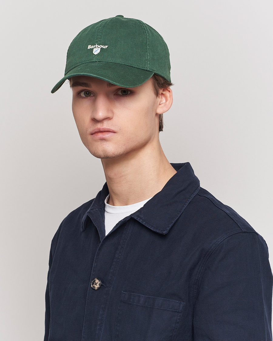 Herr | Accessoarer | Barbour Lifestyle | Cascade Sports Cap Racing Green