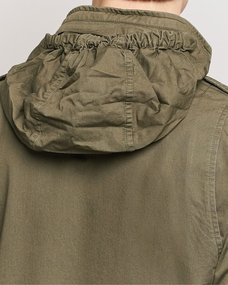 Herr | Jackor | Herno | Washed Cotton Field Jacket Military