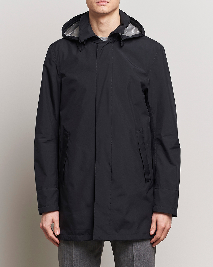 Herre | Jakker | Herno | Laminar Waterproof Coat Black