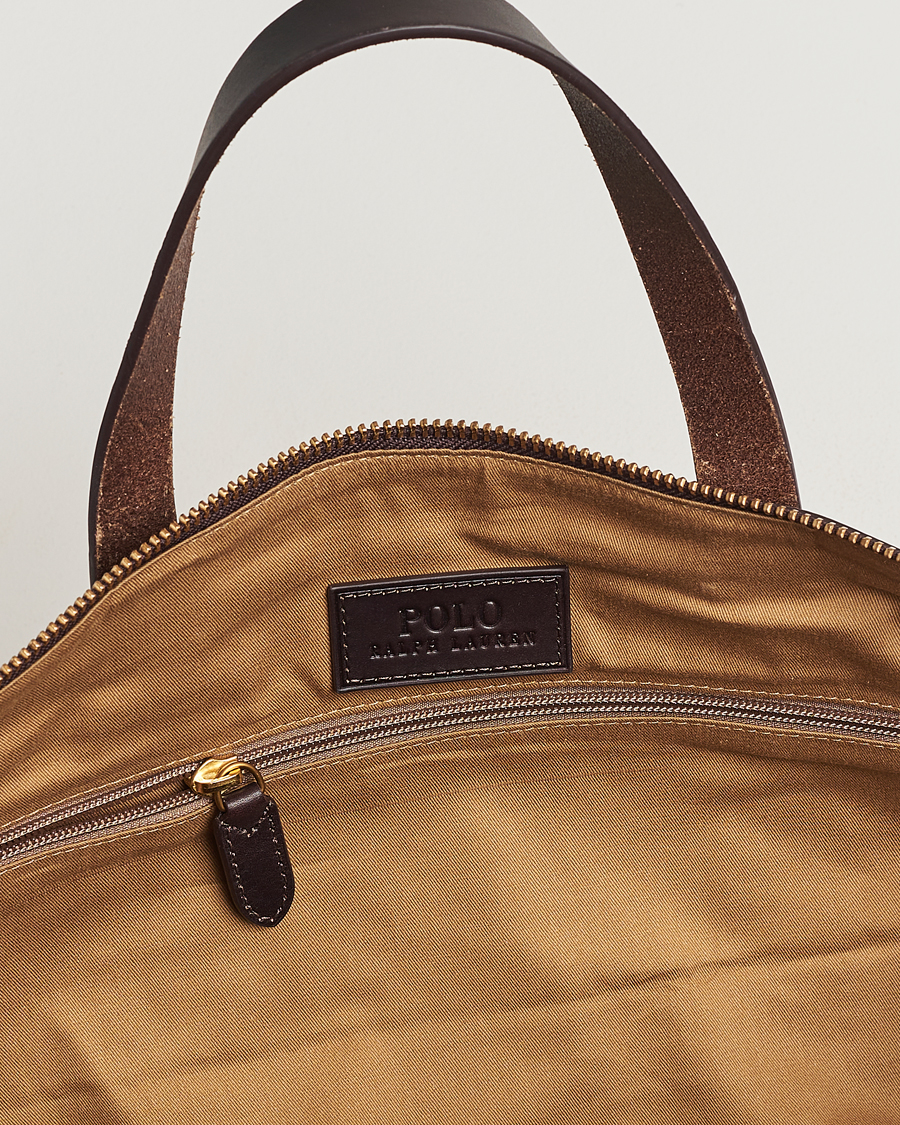 Herr | Polo Ralph Lauren Canvas/Leather Dufflebag Tan | Polo Ralph Lauren | Canvas/Leather Dufflebag Tan