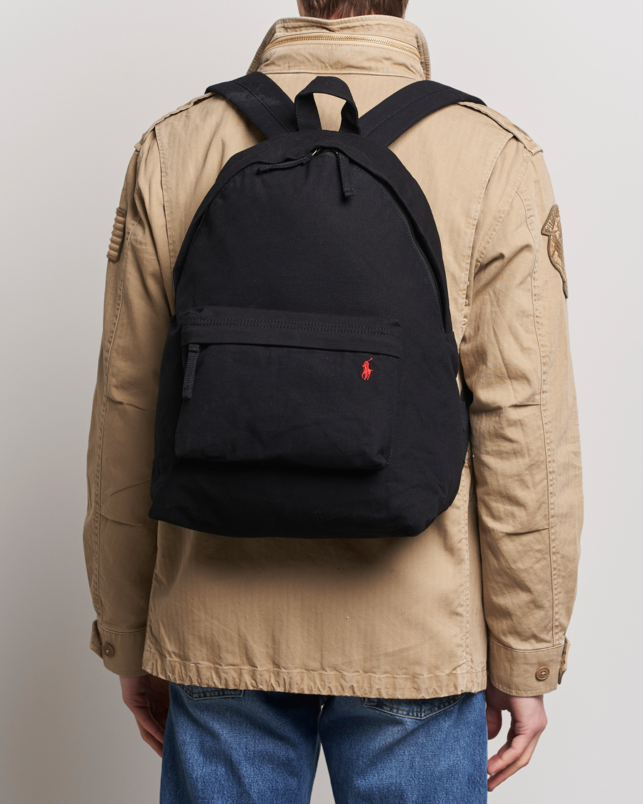 Herr | Väskor | Polo Ralph Lauren | Canvas Backpack Polo Black