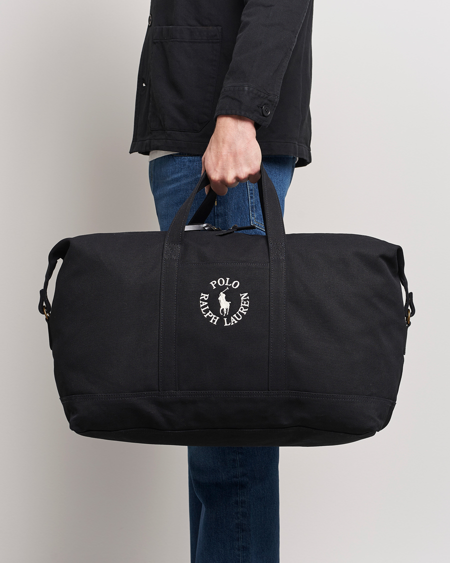 Herr | Lojalitetserbjudande | Polo Ralph Lauren | Canvas Logo Dufflebag Black