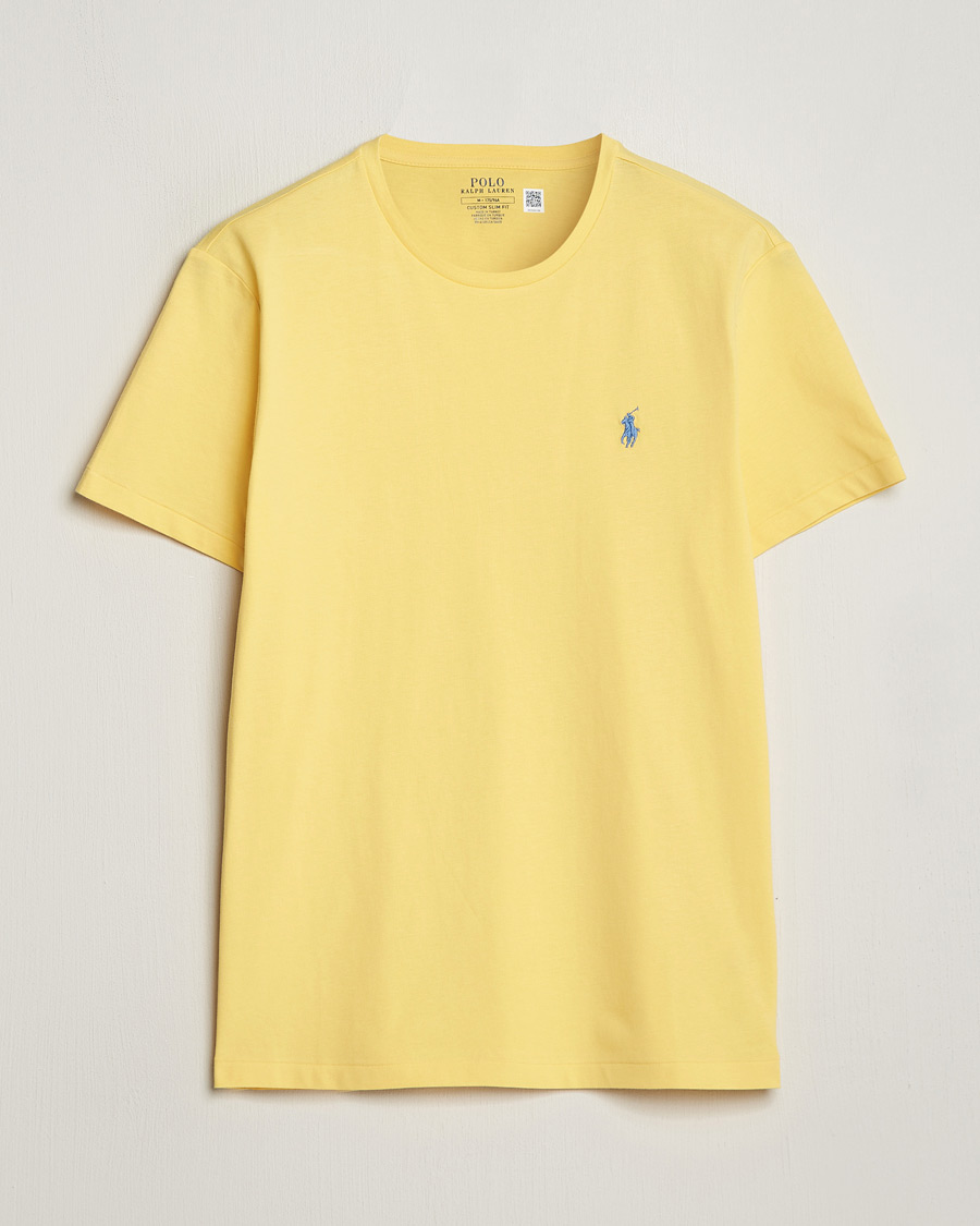 Herr | T-Shirts | Polo Ralph Lauren | Crew Neck T-Shirt Oasis Yellow