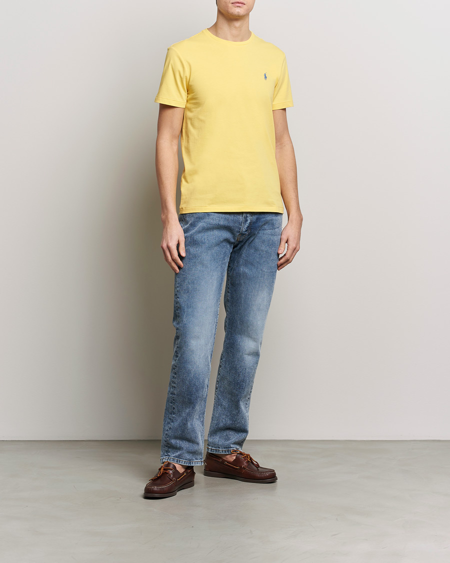 Herr | T-Shirts | Polo Ralph Lauren | Crew Neck T-Shirt Oasis Yellow