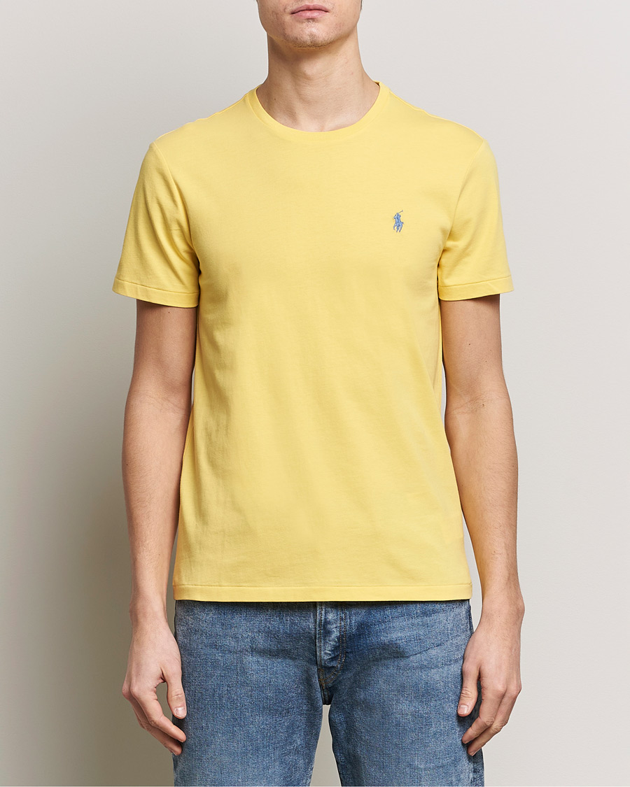 Herr | Kortärmade t-shirts | Polo Ralph Lauren | Crew Neck T-Shirt Oasis Yellow