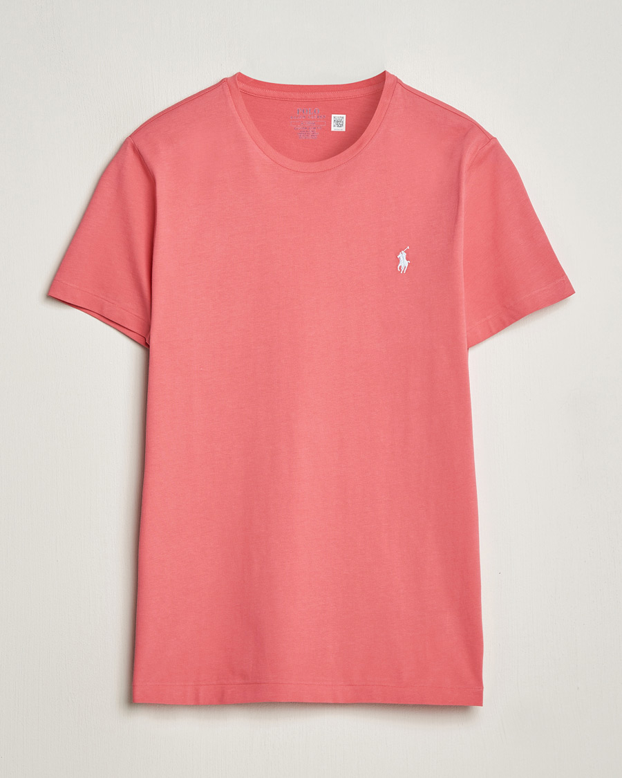 Herr | T-Shirts | Polo Ralph Lauren | Crew Neck T-Shirt Pale Red