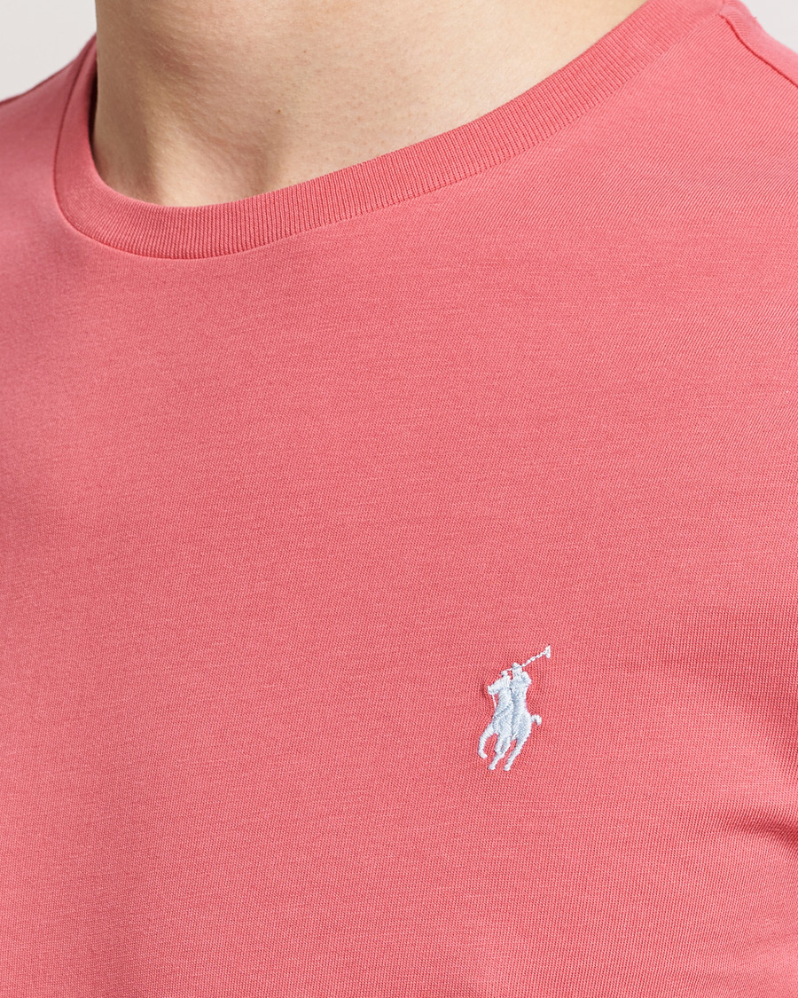 Herr | T-Shirts | Polo Ralph Lauren | Crew Neck T-Shirt Pale Red