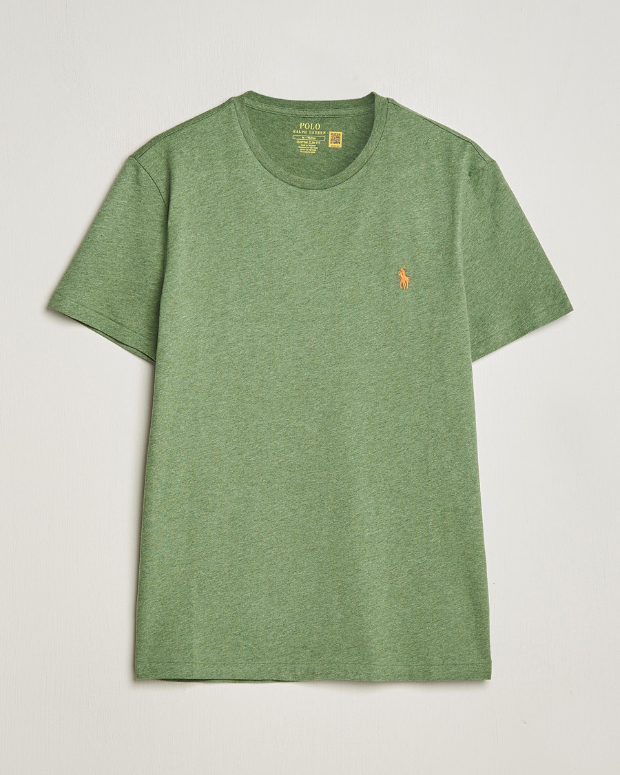 Herr | T-Shirts | Polo Ralph Lauren | Crew Neck T-Shirt Cargo Green Heather