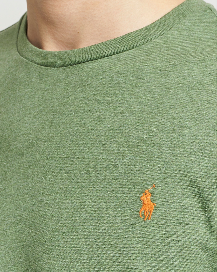 Herr | T-Shirts | Polo Ralph Lauren | Crew Neck T-Shirt Cargo Green Heather