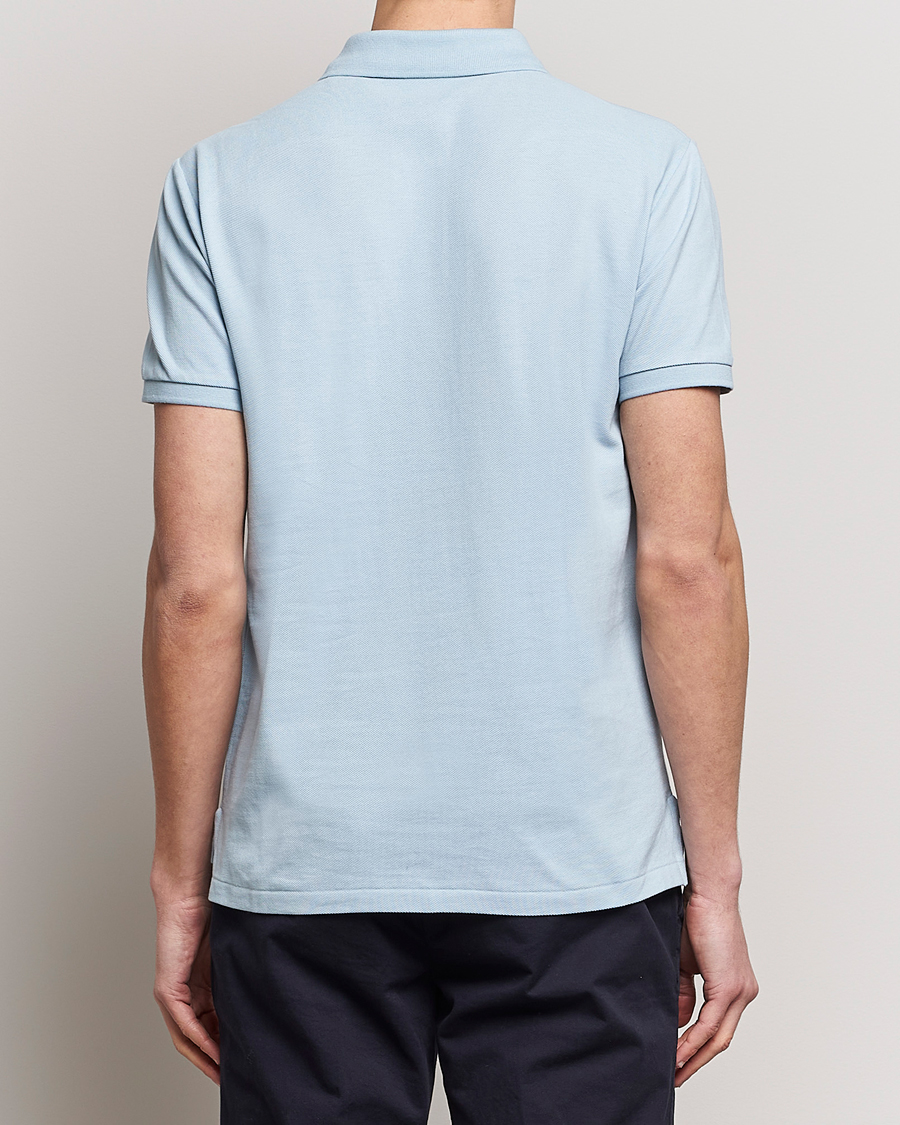 Herr | Pikéer | Polo Ralph Lauren | Custom Slim Fit Polo Alpine Blue