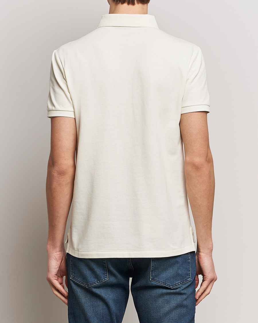 Herr | Pikéer | Polo Ralph Lauren | Custom Slim Fit Polo Parchment Cream