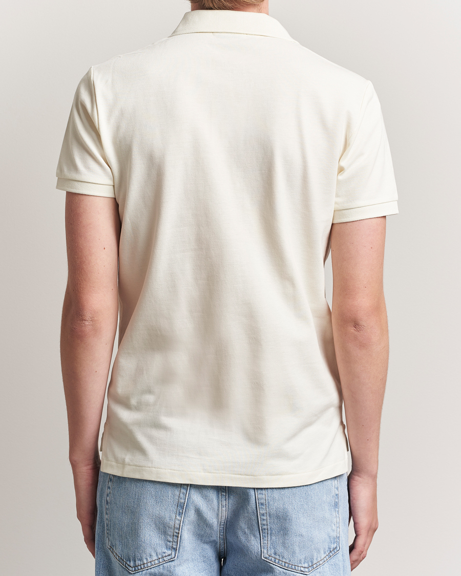 Herr | Pikéer | Polo Ralph Lauren | Custom Slim Fit Polo Parchment Cream