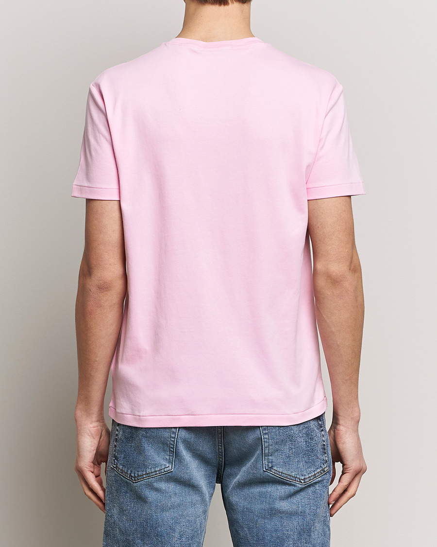 Herr | T-Shirts | Polo Ralph Lauren | Luxury Pima Cotton Crew Neck T-Shirt Caramel Pink