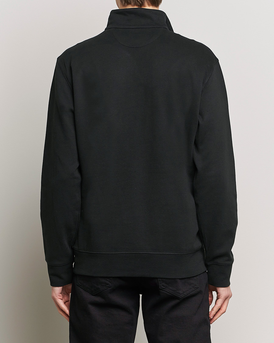 Herr | Tröjor | Polo Ralph Lauren | Double Knit Half-Zip Sweater Polo Black