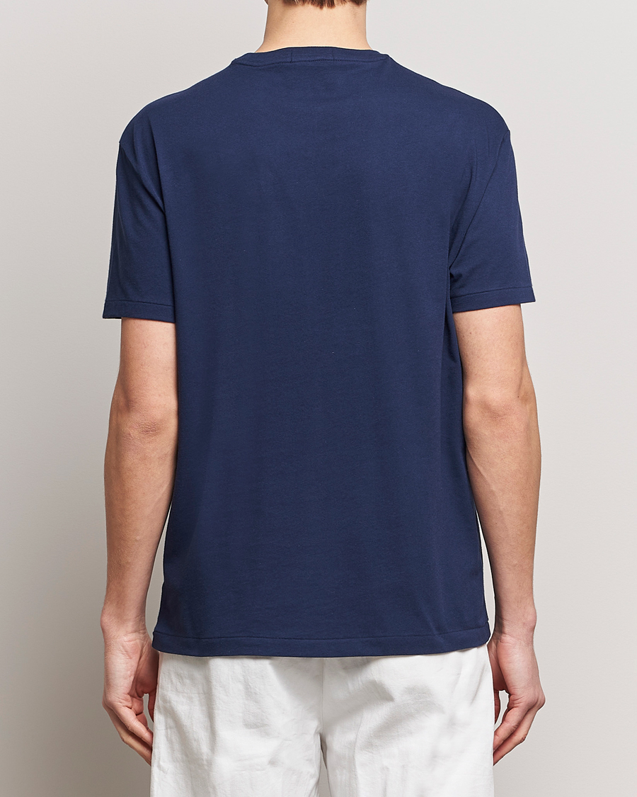 Herr | T-Shirts | Polo Ralph Lauren | Printed Bear Crew Neck T-Shirt Newport Navy
