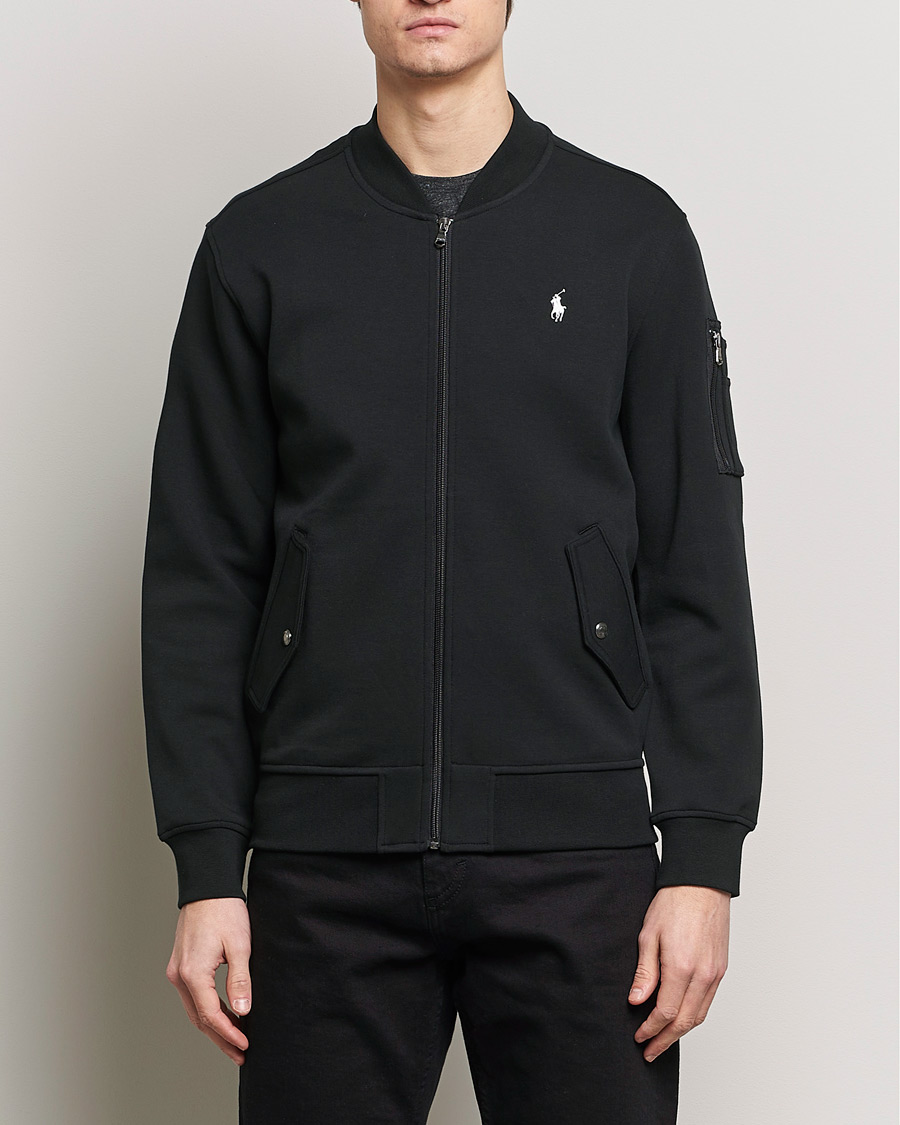 Herr | Rea kläder | Polo Ralph Lauren | Bomber Full-Zip Sweatshirt Polo Black