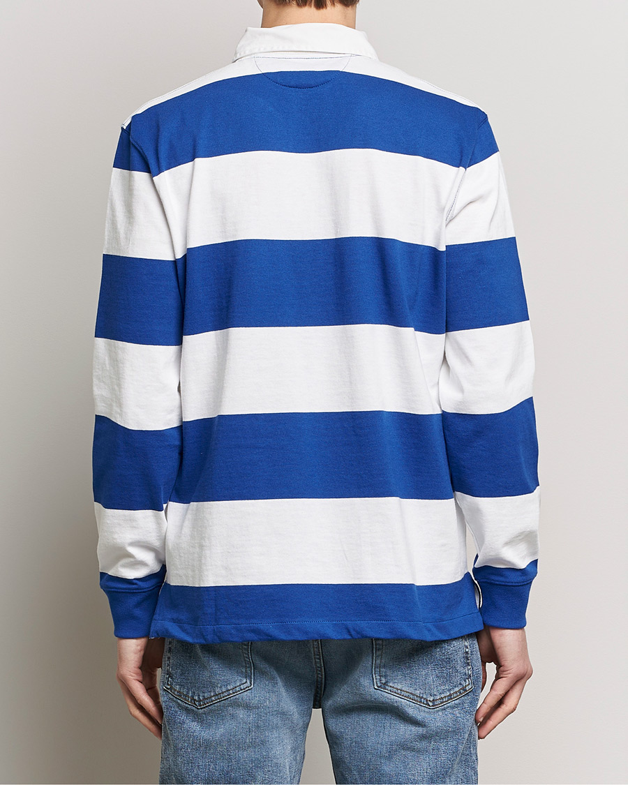 Herr | Tröjor | Polo Ralph Lauren | Jersey Striped Rugger Cruise Royal/White