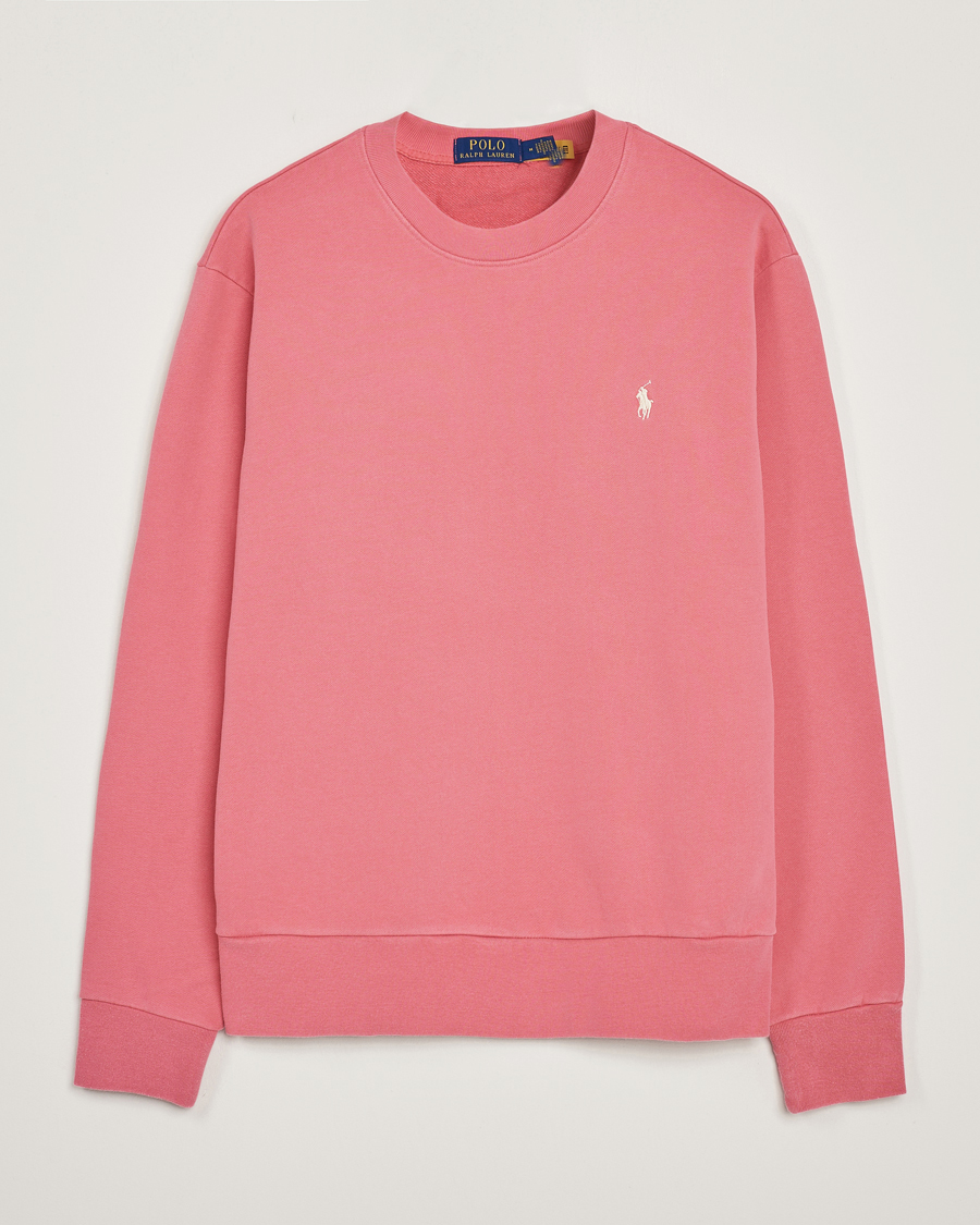 Herr | Tröjor | Polo Ralph Lauren | Loopback Terry Sweatshirt Pale Red