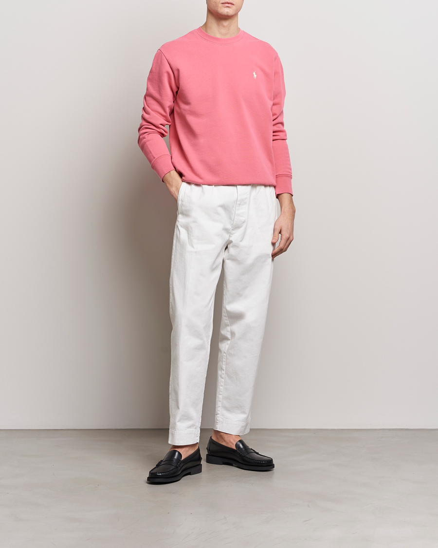 Herr | Tröjor | Polo Ralph Lauren | Loopback Terry Sweatshirt Pale Red