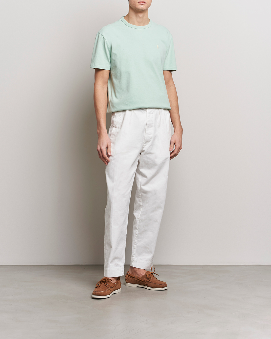 Herr | T-Shirts | Polo Ralph Lauren | Loopback Crew Neck T-Shirt Celadon