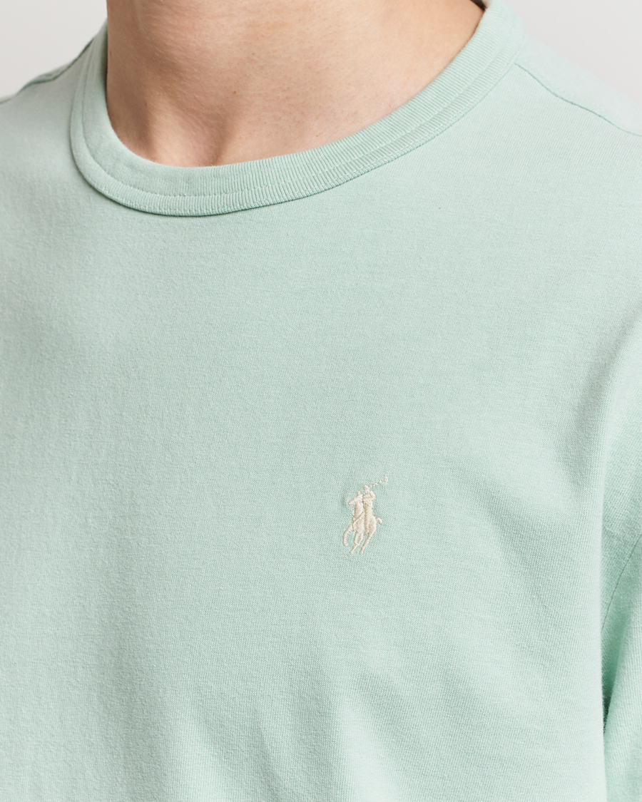 Herr | T-Shirts | Polo Ralph Lauren | Loopback Crew Neck T-Shirt Celadon