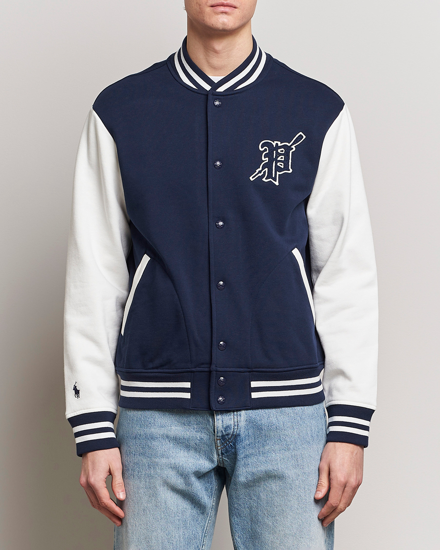 Herr | Realisation | Polo Ralph Lauren | Baseball Jacket Cruise Navy/Nevis