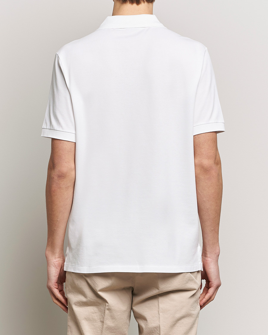 Herr | Pikéer | Polo Ralph Lauren | Classic Fit Open Collar Stretch Polo White