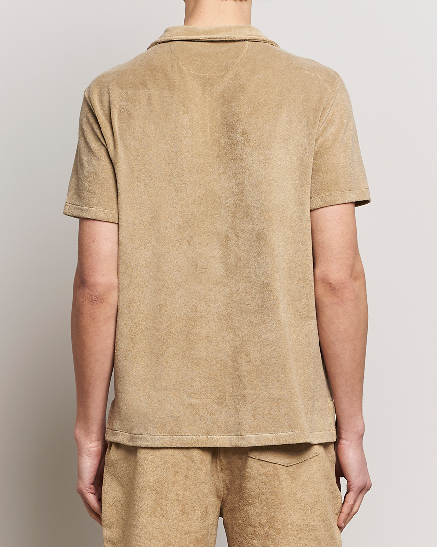 Herr | Pikéer | Polo Ralph Lauren | Cotton Terry Polo Coastal Beige