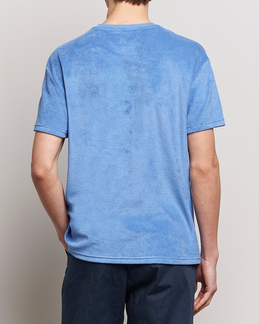 Herr | T-Shirts | Polo Ralph Lauren | Terry Cotton T-Shirt Harbor Island Blue