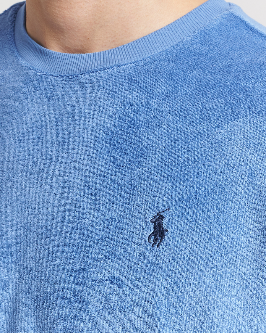 Herr | T-Shirts | Polo Ralph Lauren | Terry Cotton T-Shirt Harbor Island Blue