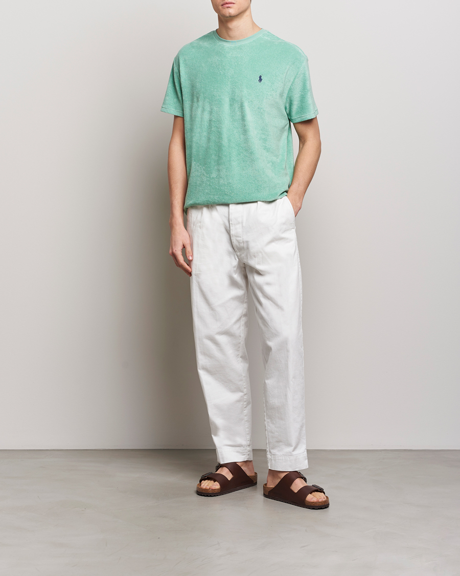 Herr | T-Shirts | Polo Ralph Lauren | Terry Cotton T-Shirt Celadon