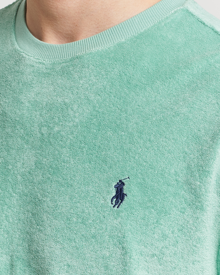 Herr | T-Shirts | Polo Ralph Lauren | Terry Cotton T-Shirt Celadon