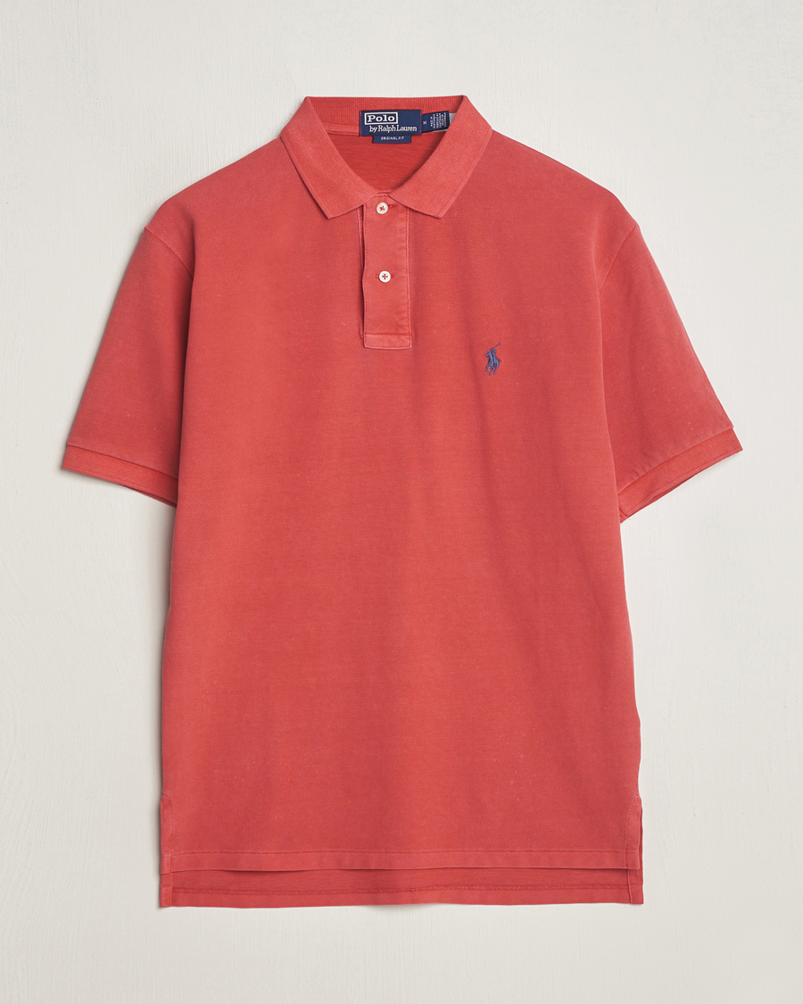 Herr | Pikéer | Polo Ralph Lauren | Heritage Mesh Polo Red