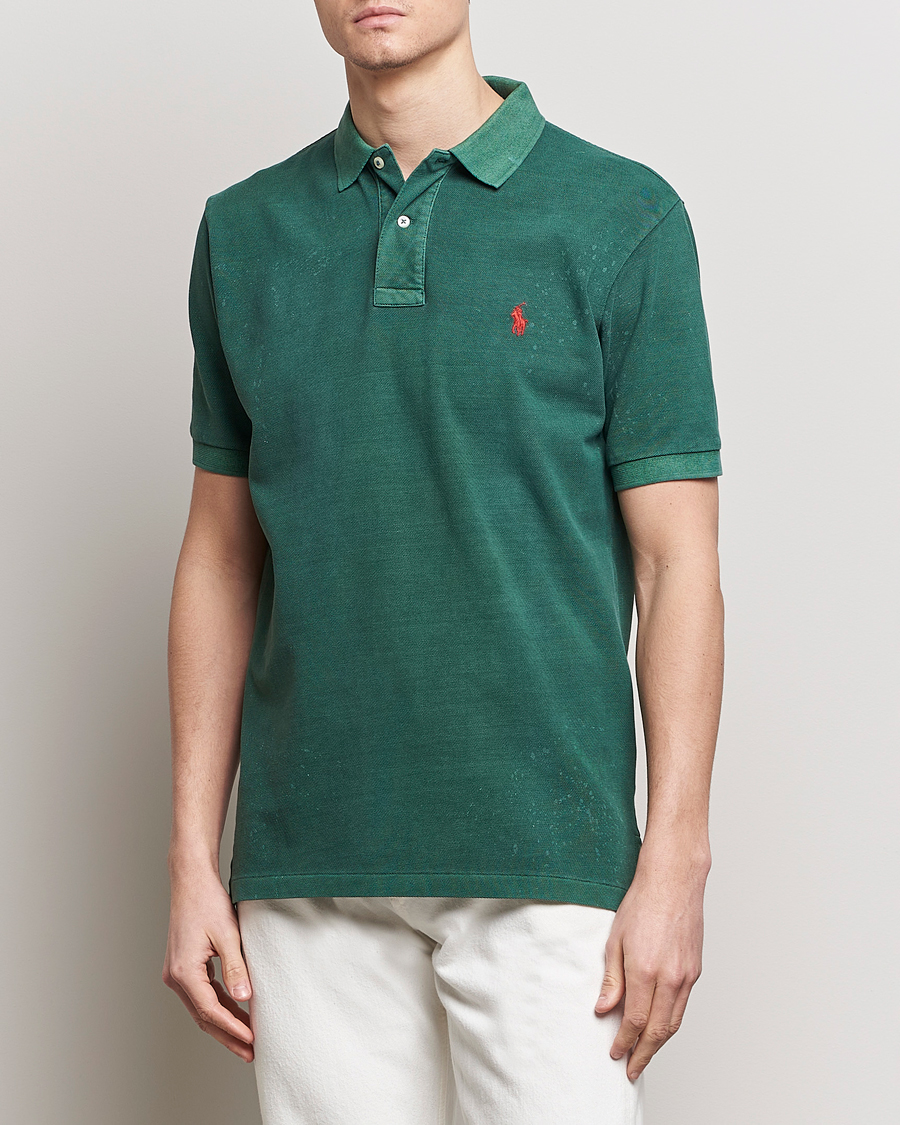 Herr | Pikéer | Polo Ralph Lauren | Heritage Mesh Polo Kelly Green
