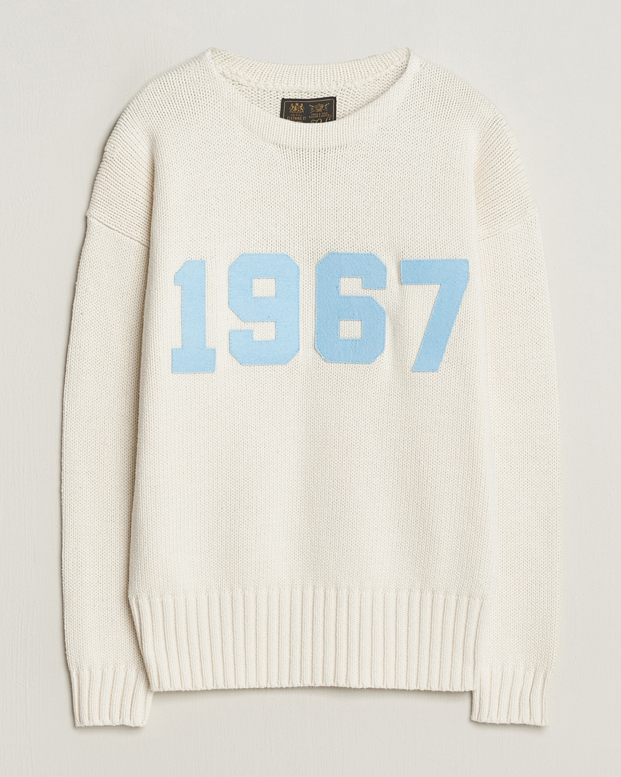 Herr | Tröjor | Polo Ralph Lauren | 1967 Knitted Sweater Full Cream