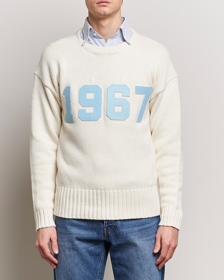 Herr | Stickade tröjor | Polo Ralph Lauren | 1967 Knitted Sweater Full Cream