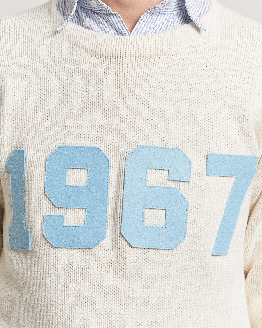 Herr | Tröjor | Polo Ralph Lauren | 1967 Knitted Sweater Full Cream