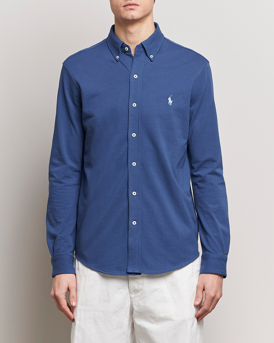 Herr | Avdelningar | Polo Ralph Lauren | Featherweight Mesh Shirt Old Royal