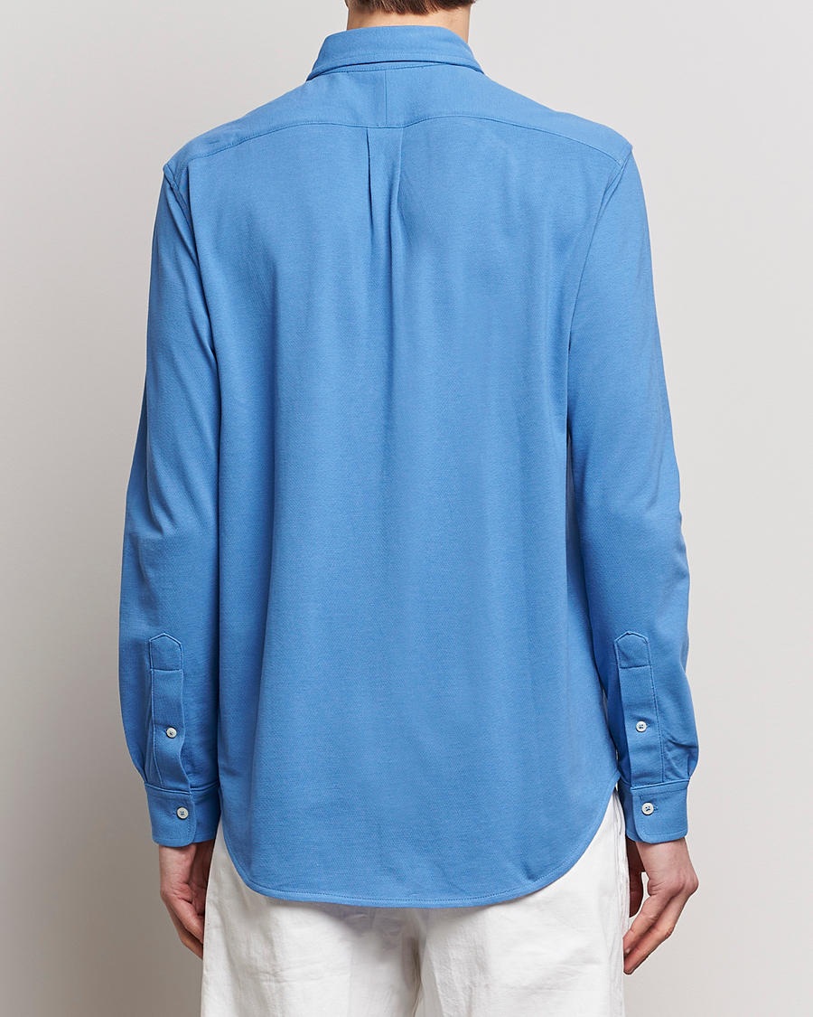 Herr | Skjortor | Polo Ralph Lauren | Featherweight Mesh Shirt New England Blue