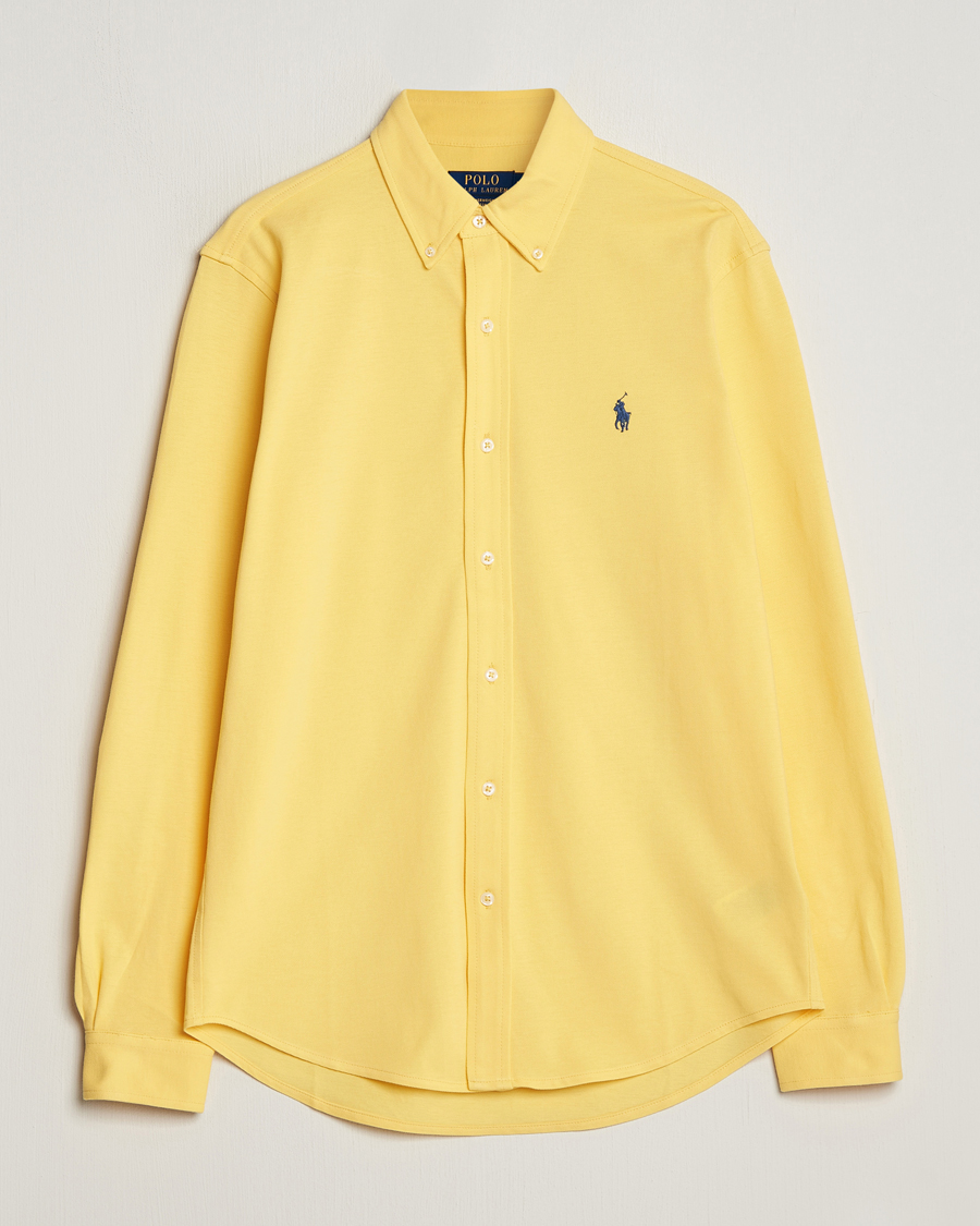 Herr | Skjortor | Polo Ralph Lauren | Featherweight Mesh Shirt Oasis Yellow