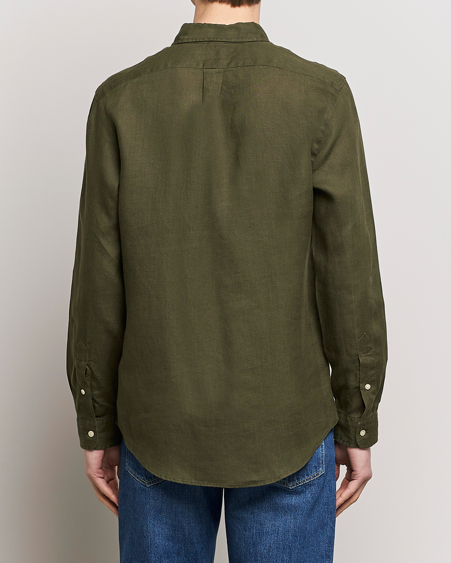Herr | Skjortor | Polo Ralph Lauren | Custom Fit Linen Button Down Armadillo