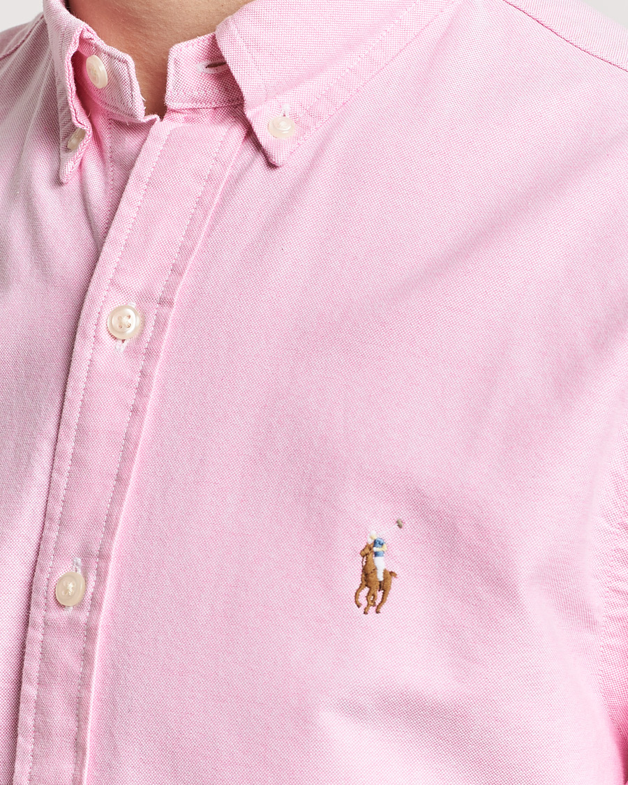 Herr | Skjortor | Polo Ralph Lauren | Slim Fit Oxford Short Sleeve Shirt New Rose