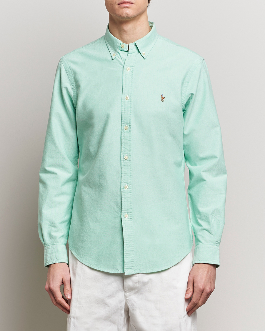 Herr | Kläder | Polo Ralph Lauren | Slim Fit Oxford Button Down Shirt Classic Kelly