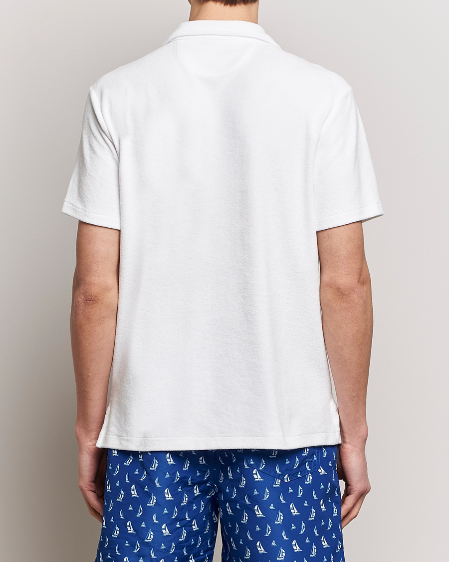 Herr | Skjortor | Polo Ralph Lauren | Cotton Terry Short Sleeve White