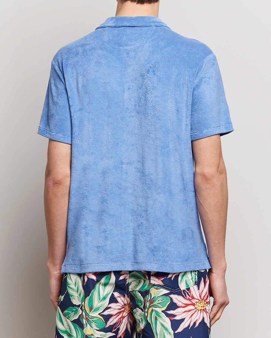Herr | Skjortor | Polo Ralph Lauren | Cotton Terry Short Sleeve Harbour Island Blue