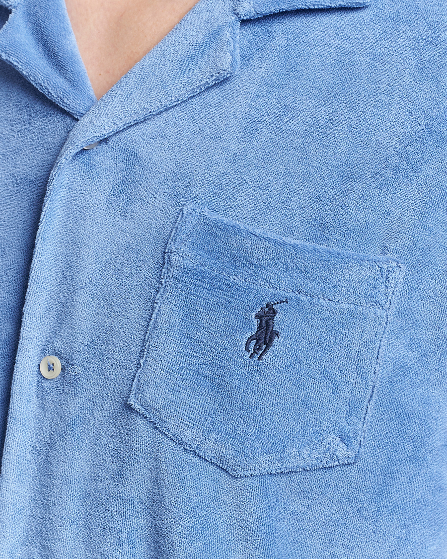 Herr | Skjortor | Polo Ralph Lauren | Cotton Terry Short Sleeve Harbour Island Blue