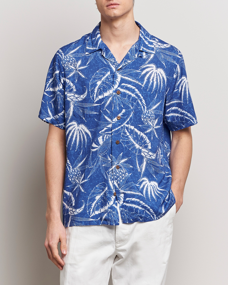 Herr | Casual | Polo Ralph Lauren | Short Sleeve Printed Shirt Ocean Breeze Floral