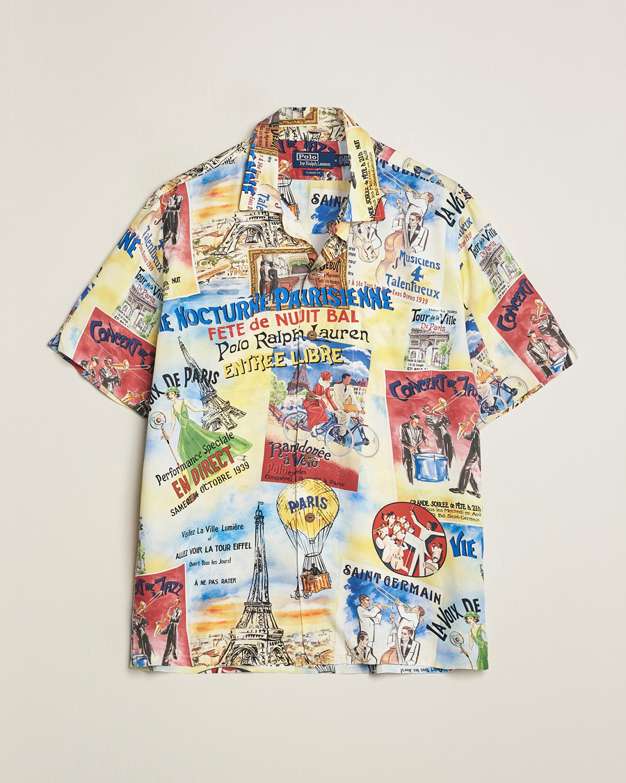 Herr | Skjortor | Polo Ralph Lauren | Short Sleeve Printed Shirt City Of Light Poster