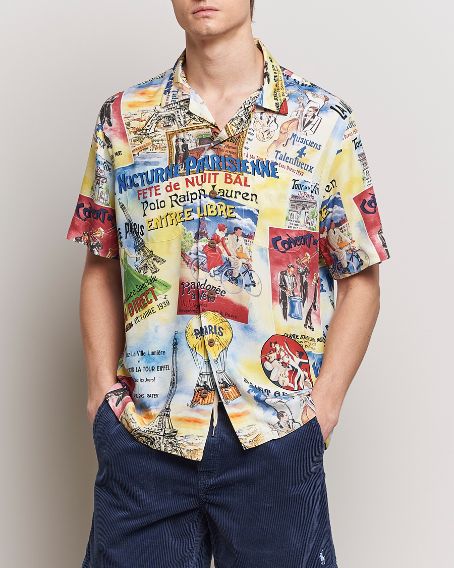 Herre |  | Polo Ralph Lauren | Short Sleeve Printed Shirt City Of Light Poster